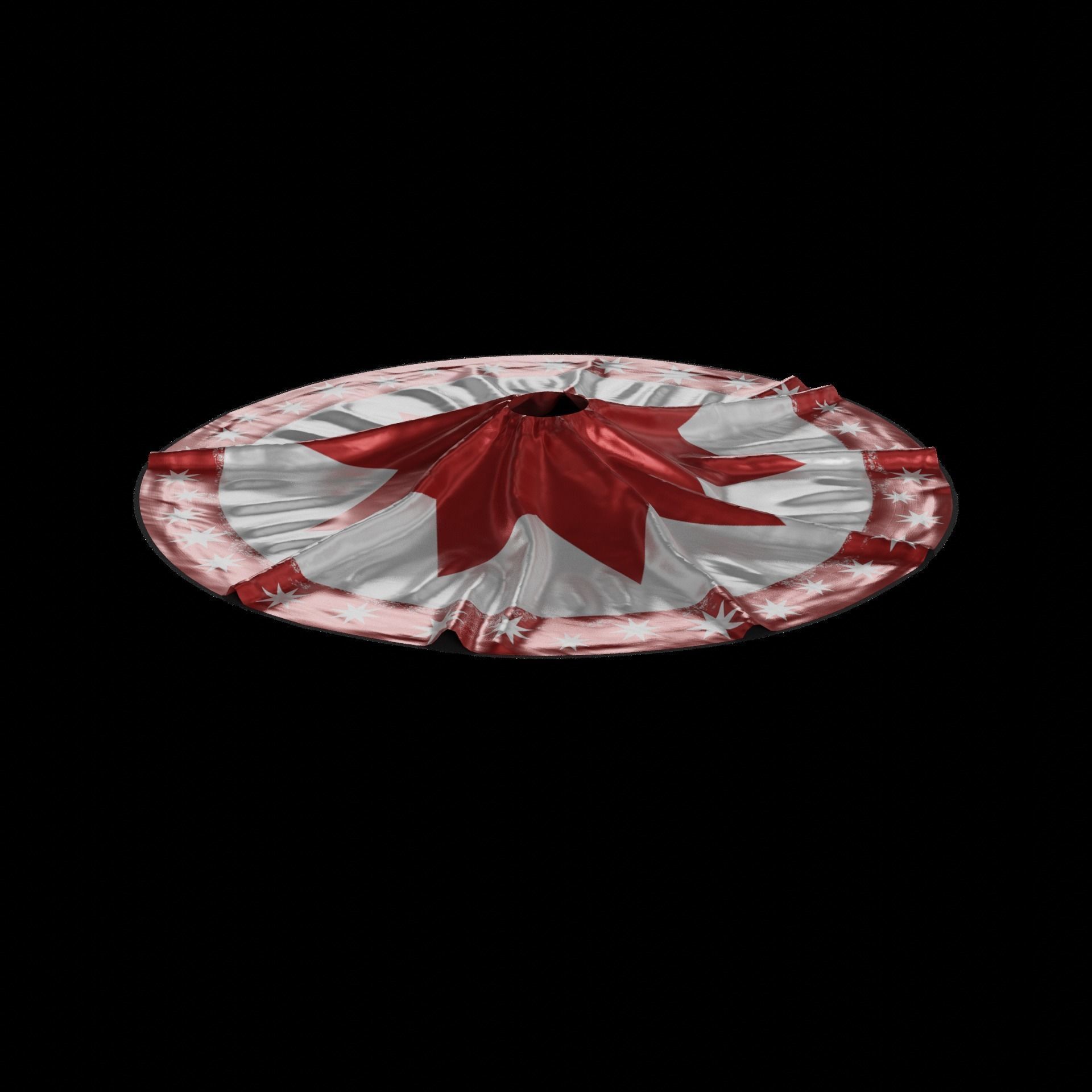 Christmas decorations Christmas Tree Skirt 3D model_1