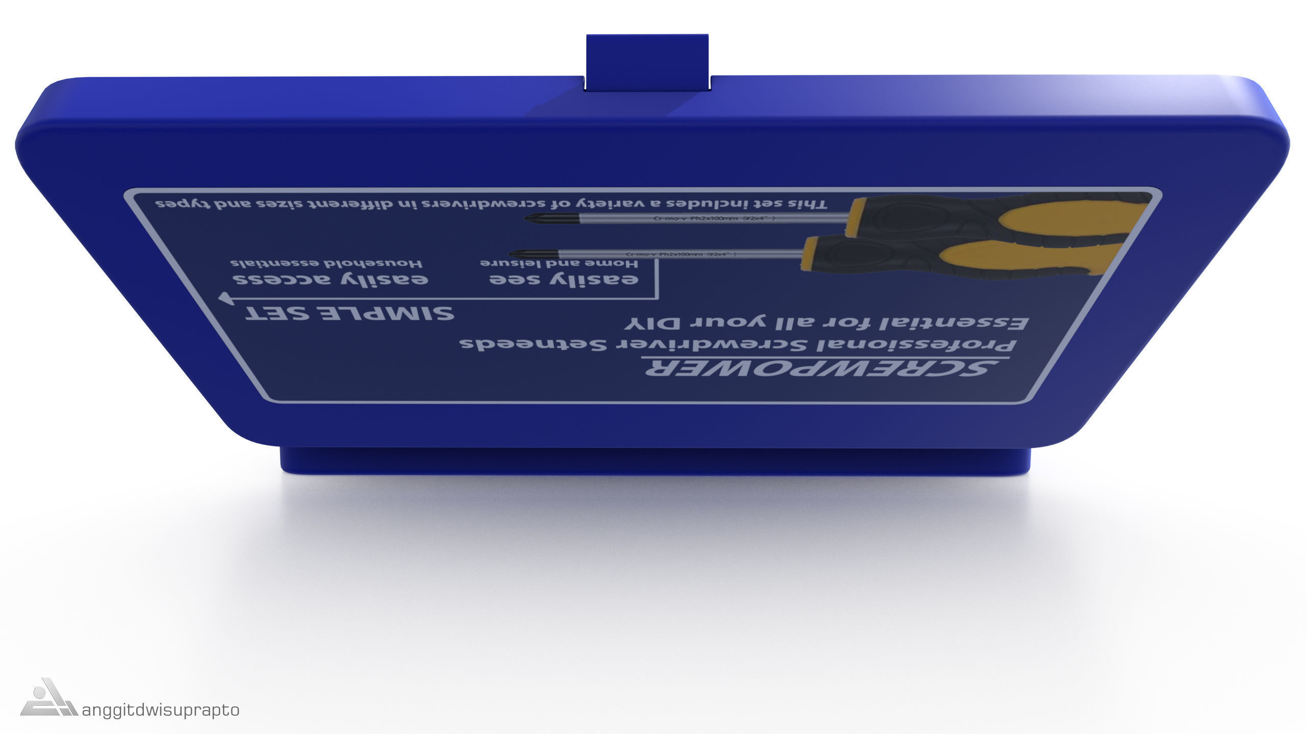 DIY essentials Screwdriver Set 3D model_5