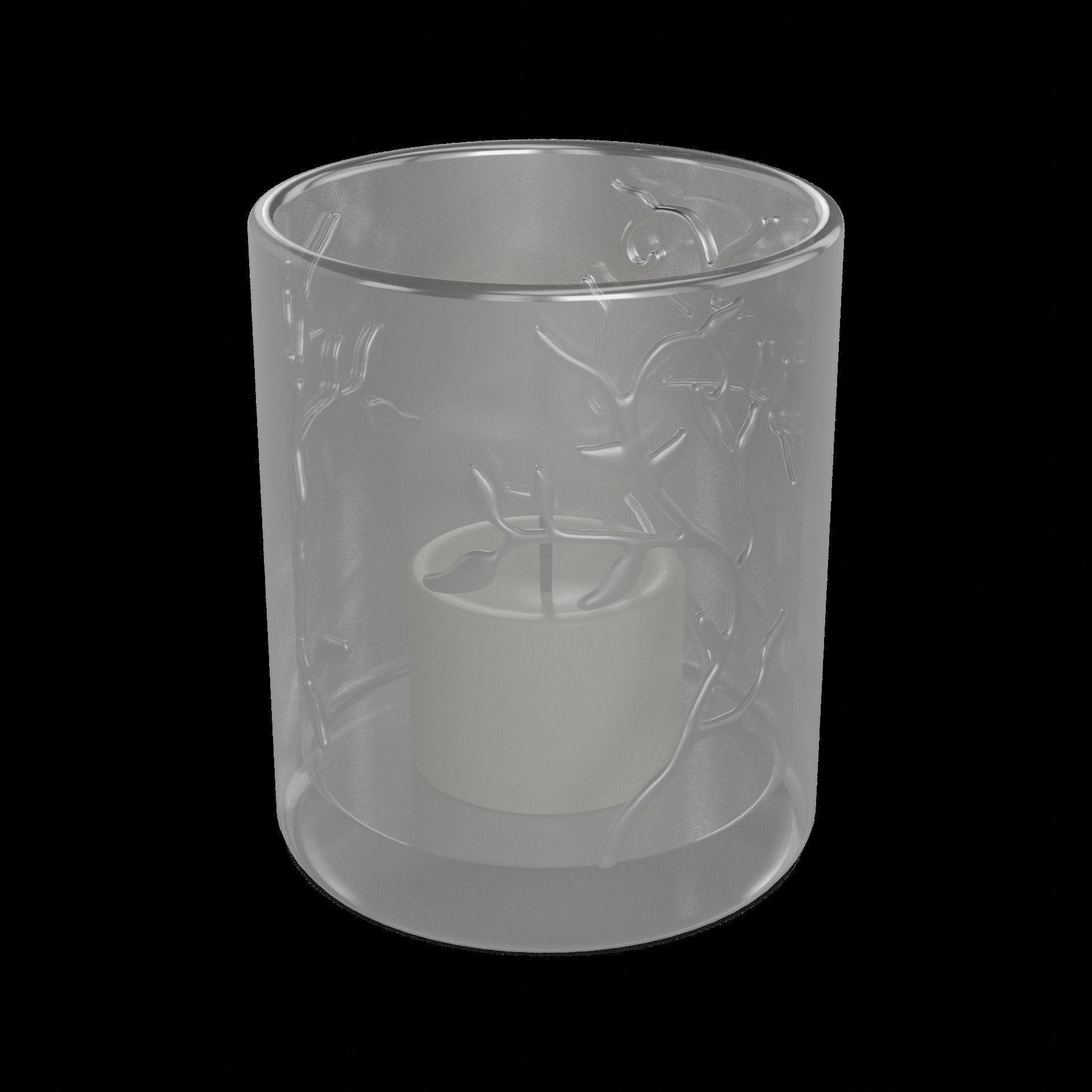 Candles and candleholders Tealight Holder 3D model_1