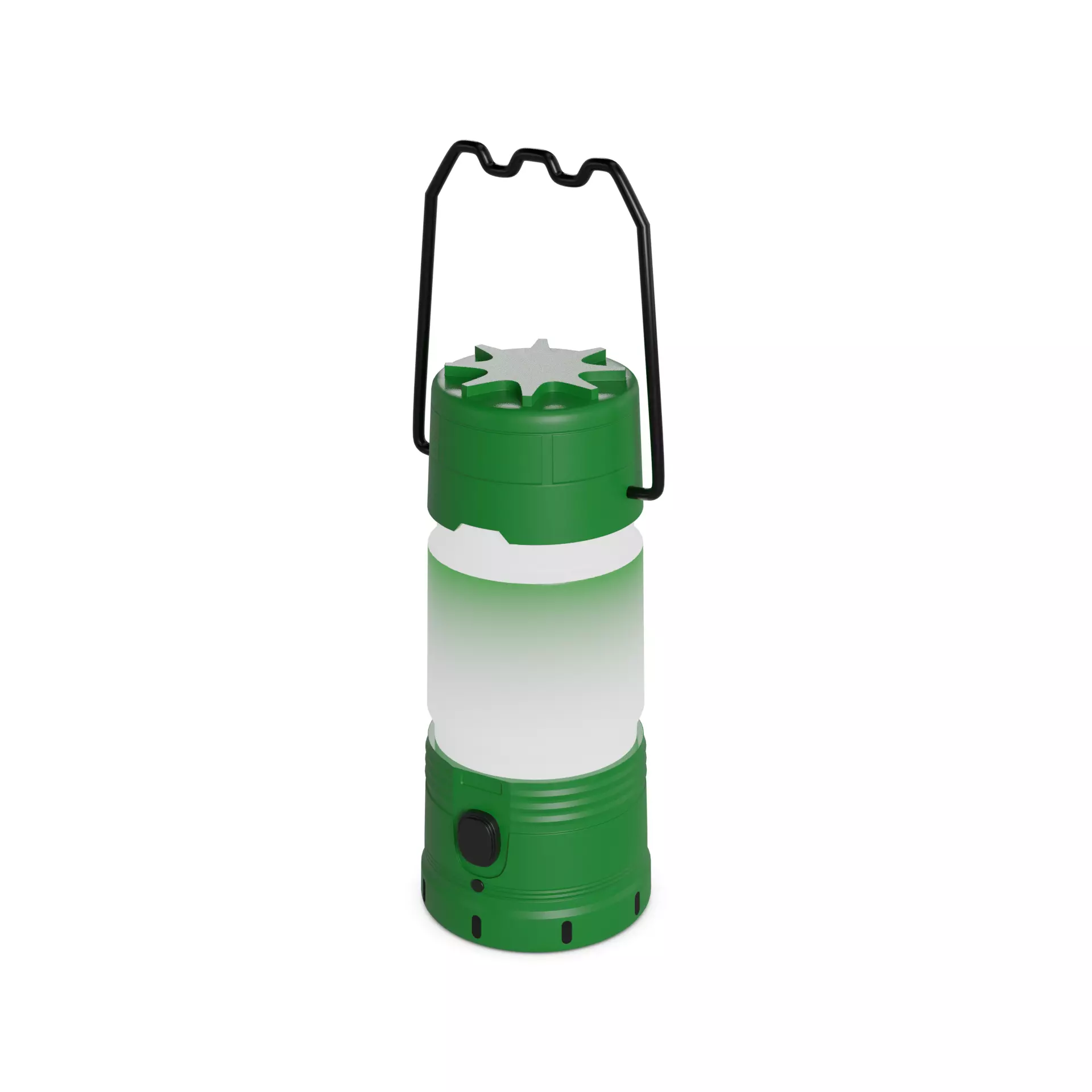 Camping Camping Lantern Low-poly 3D model_0