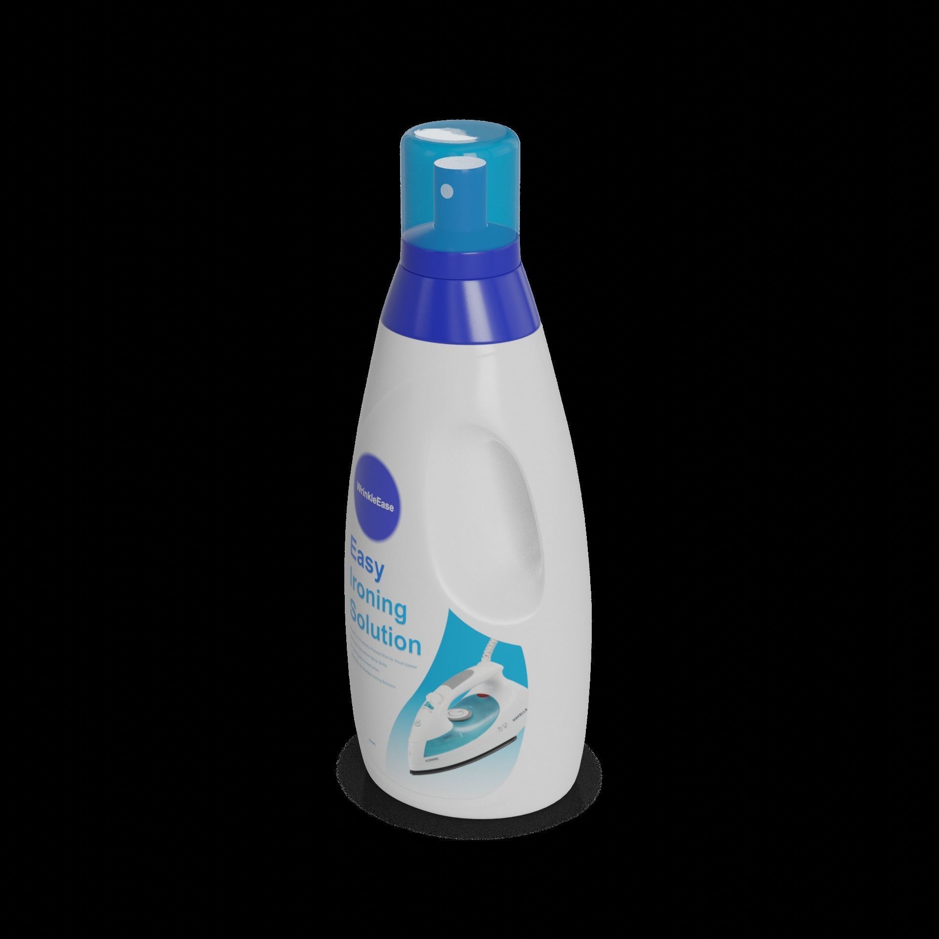 Clothing care Ironing Spray Low-poly 3D model_1