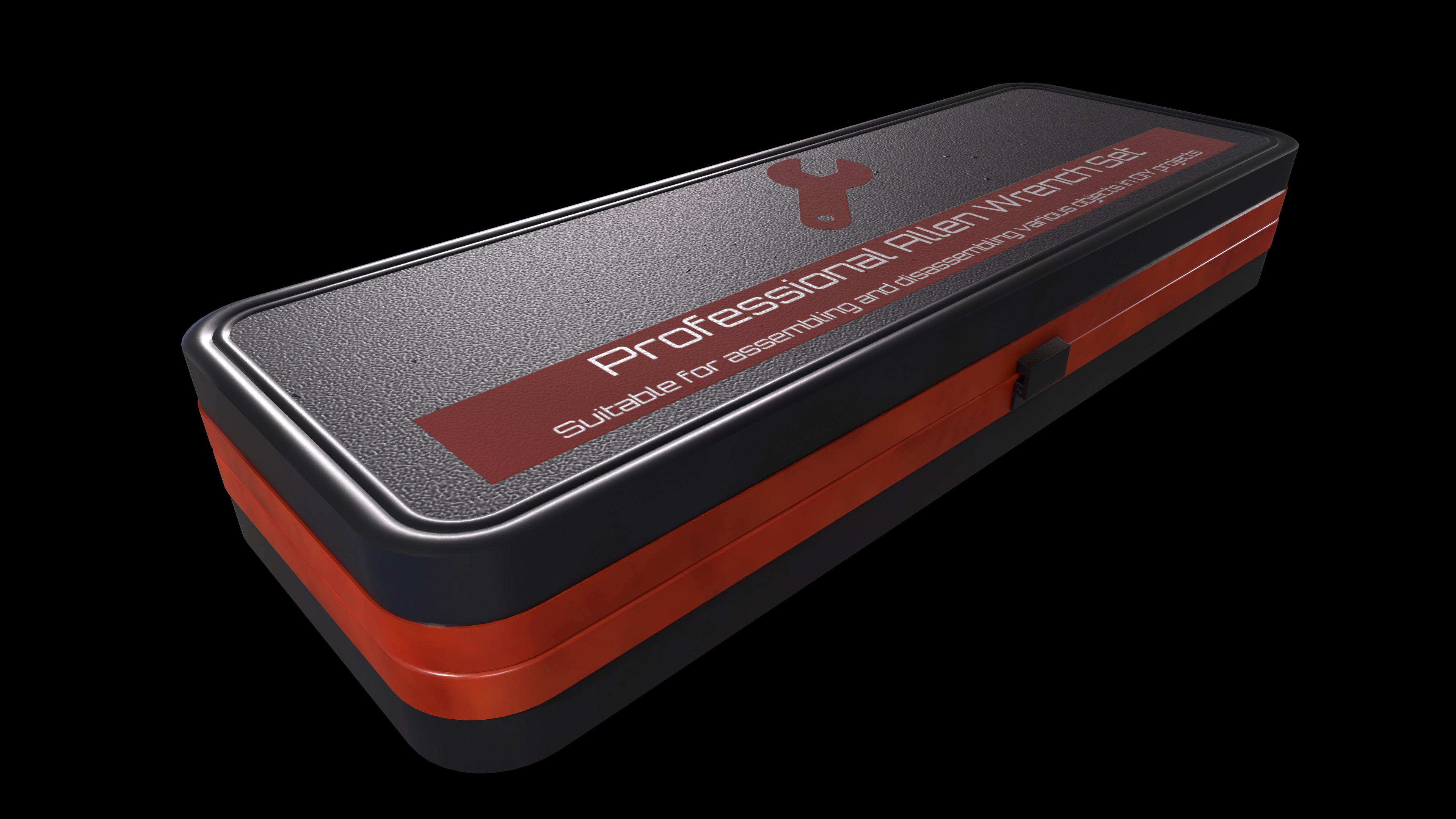 DIY essentials Allen Wrench Set Low-poly 3D model_7