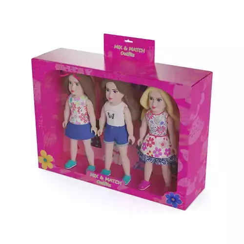 Dolls and their accessories Doll Clothes Set