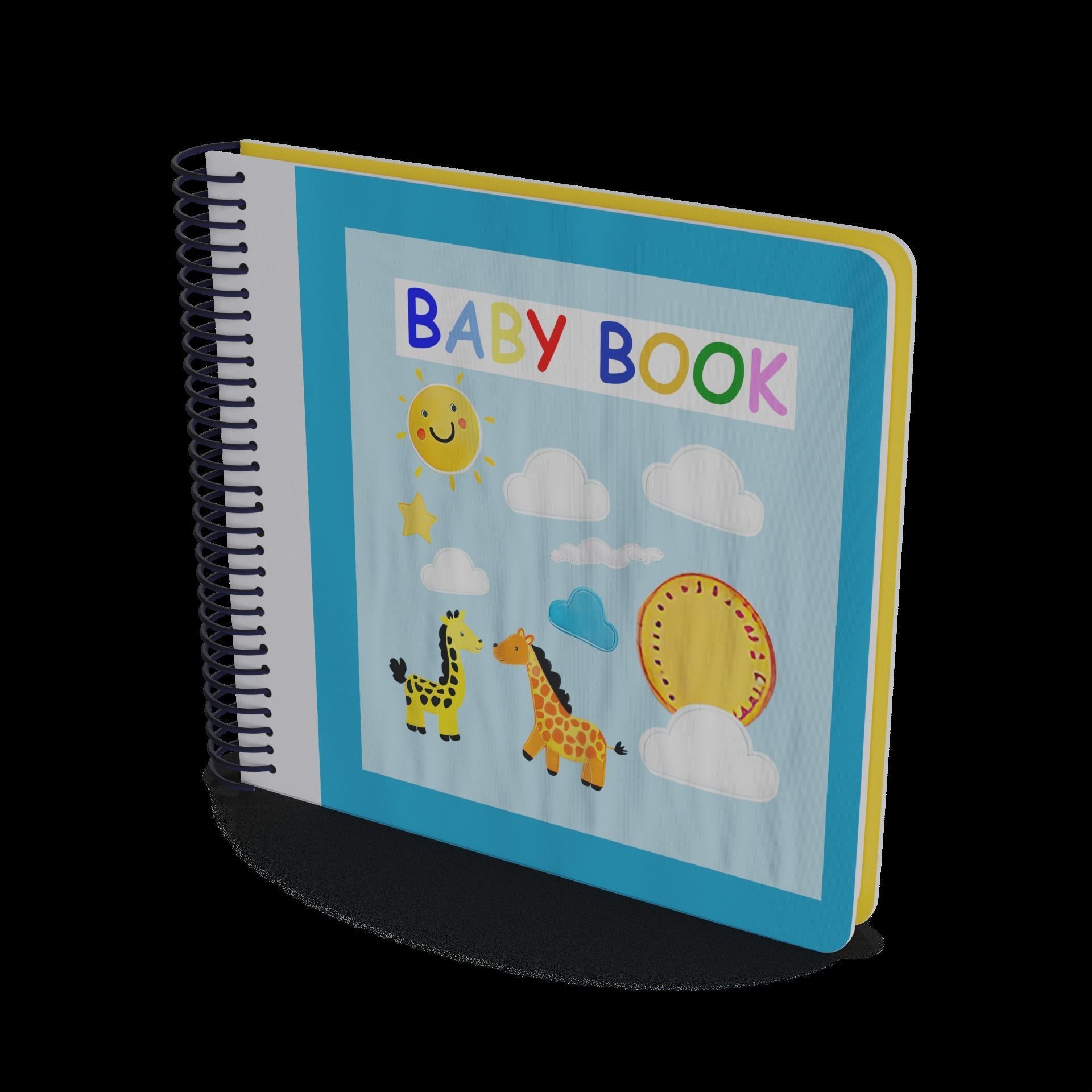 Other toys Baby Book 3D model_1