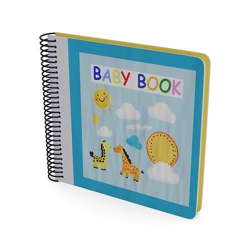 Other toys Baby Book 3D model