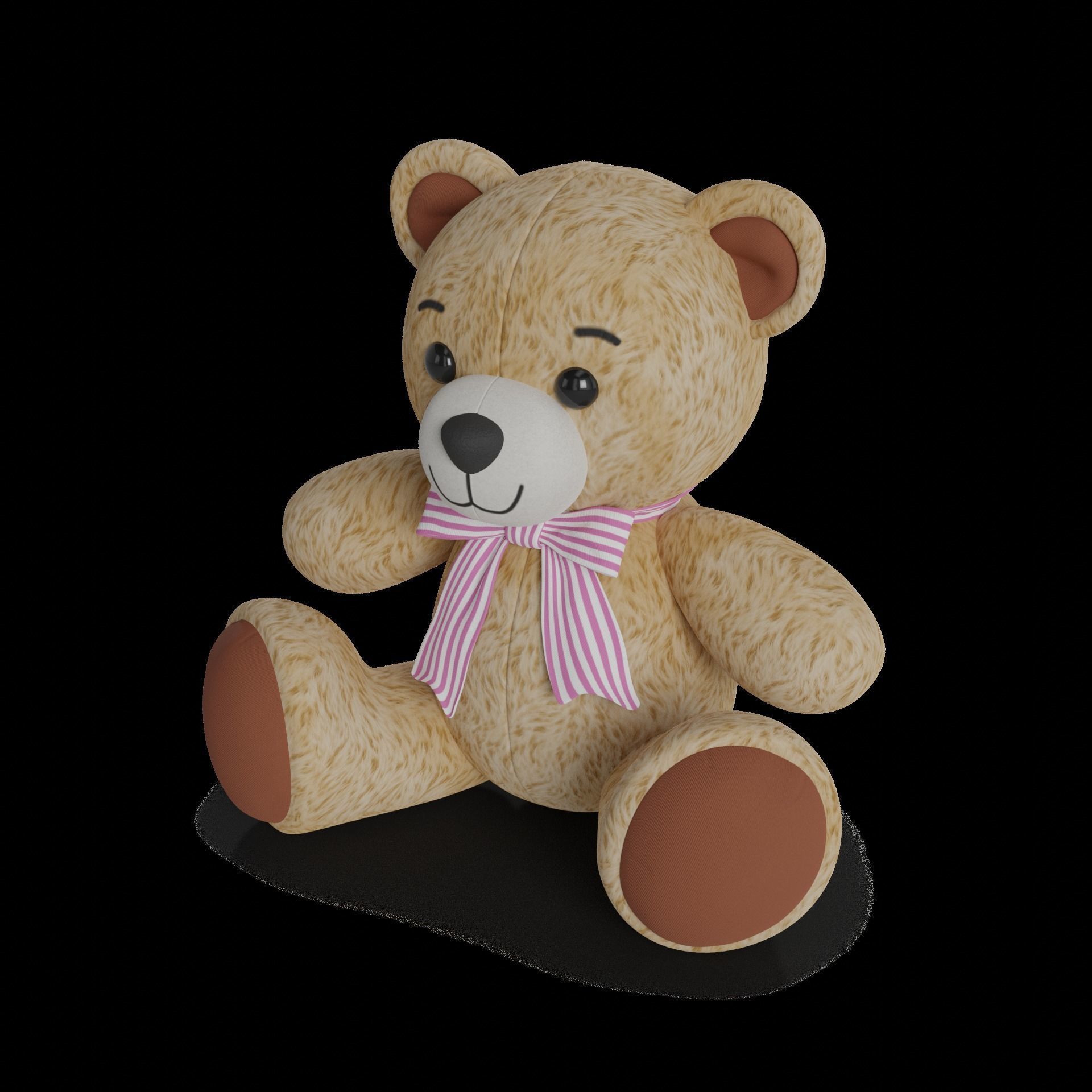 Other toys Soft Plush Teddy Bear 3D model_1