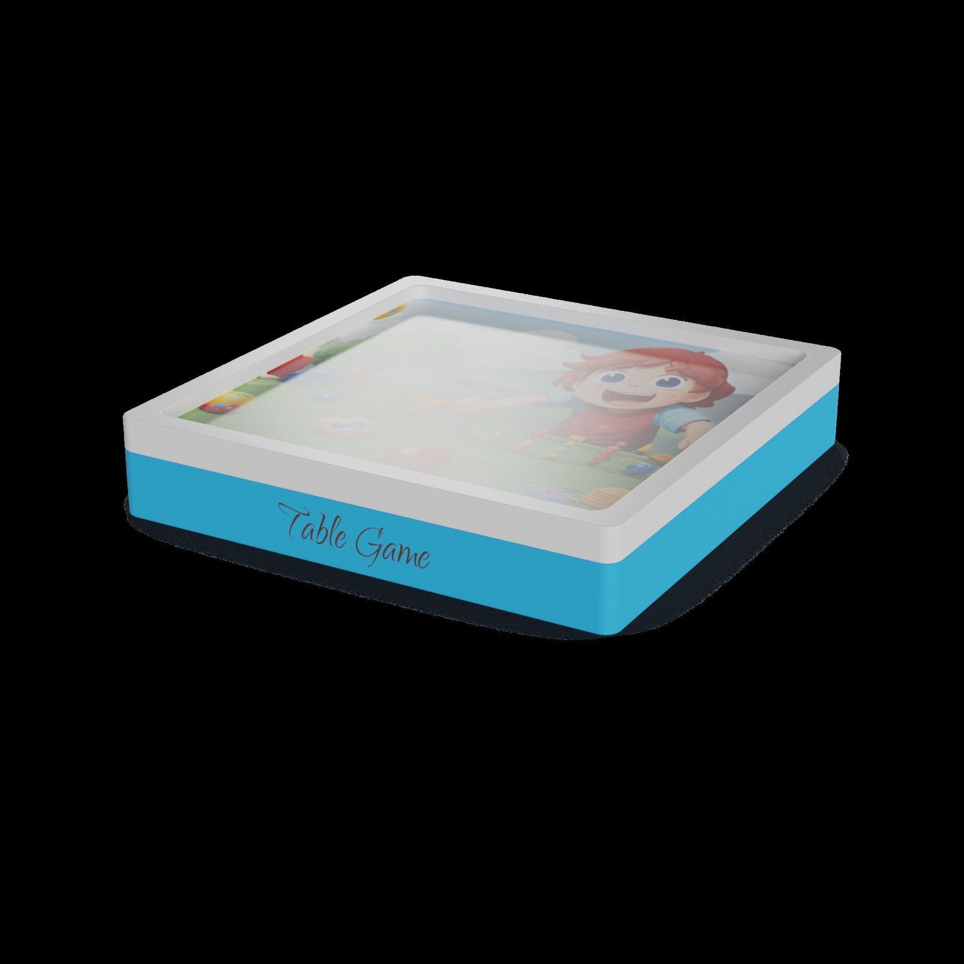 Table games Table Game Low-poly 3D model_1