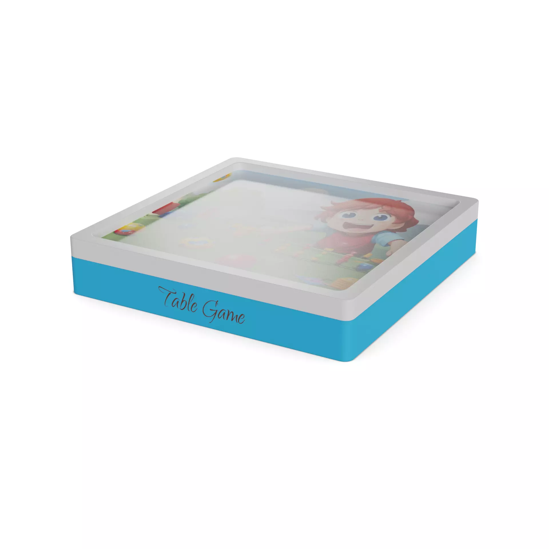 Table games Table Game Low-poly 3D model_0