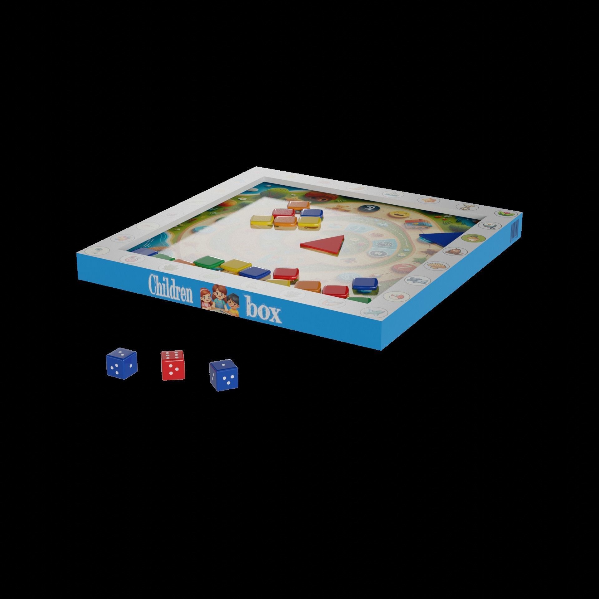 Table games Table Game 3D model_1