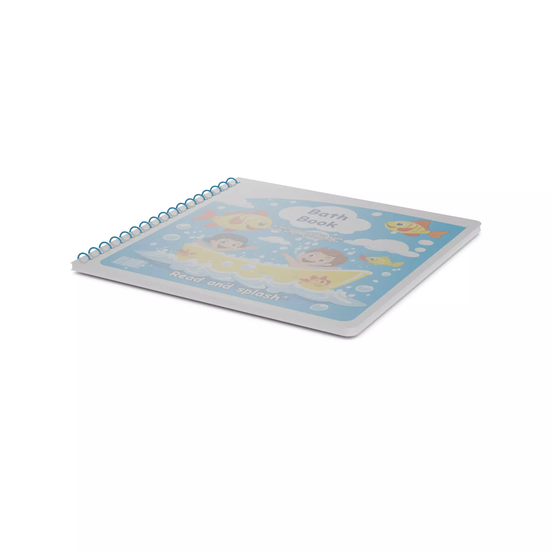 Baby and educational toys Bath Book 3D model_0