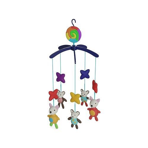 Baby and educational toys Musical Mobile 3D model