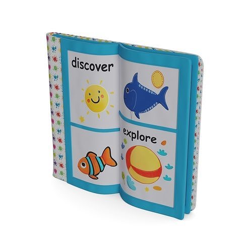 Baby and educational toys Soft Book 3D model