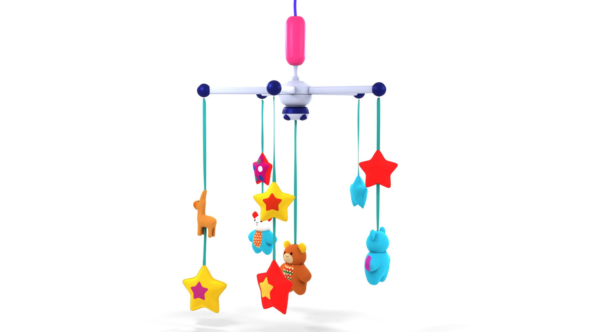 Baby and educational toys Baby Mobile 3D model_2