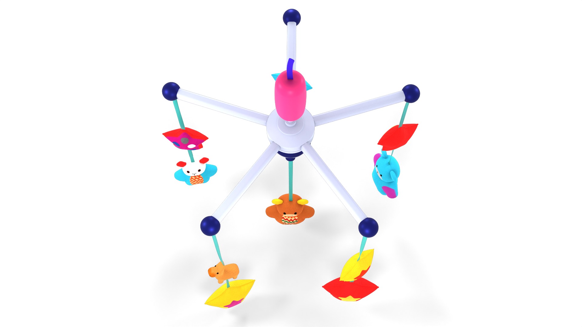 Baby and educational toys Baby Mobile 3D model_4