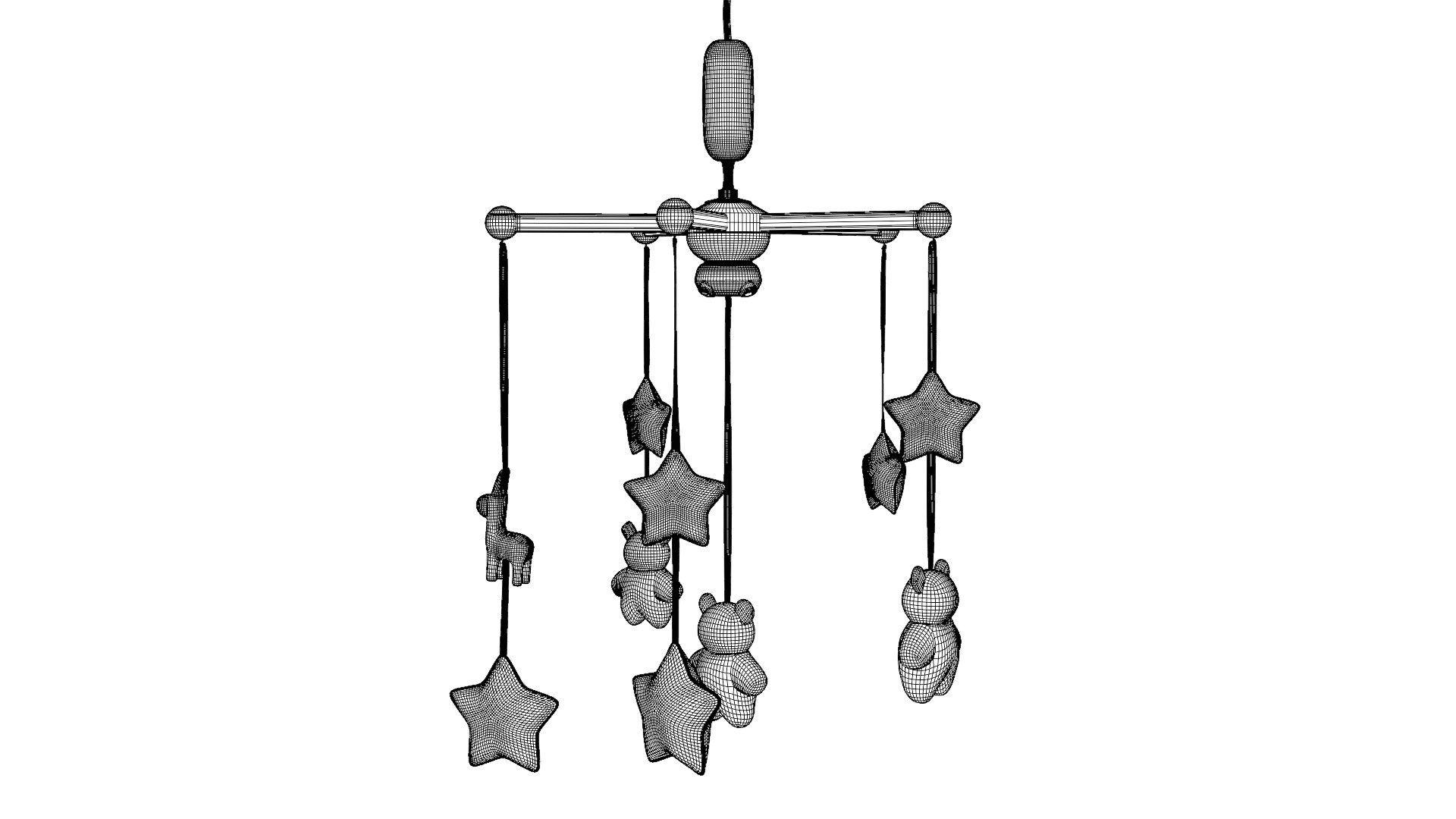 Baby and educational toys Baby Mobile 3D model_8