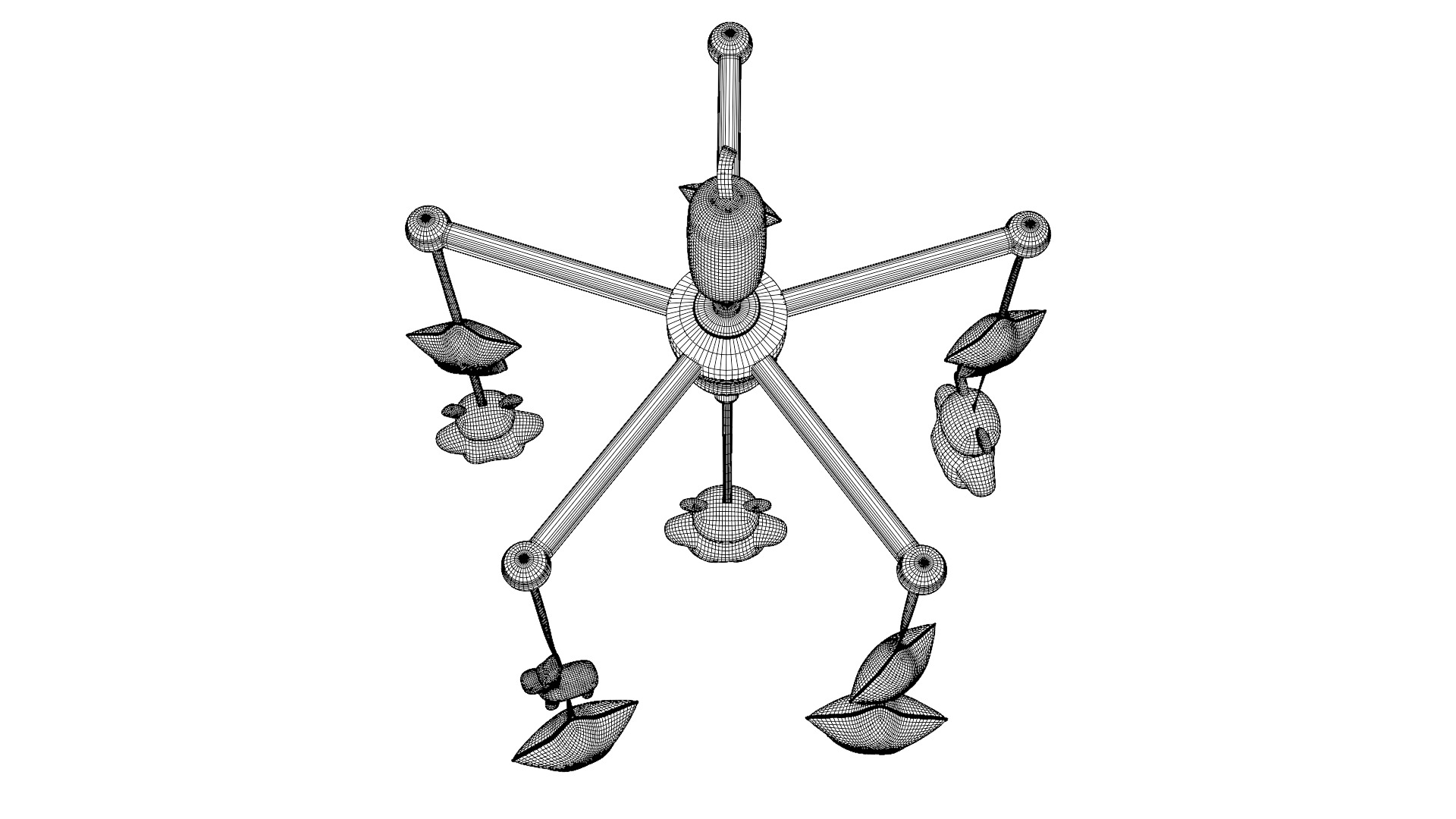 Baby and educational toys Baby Mobile 3D model_10