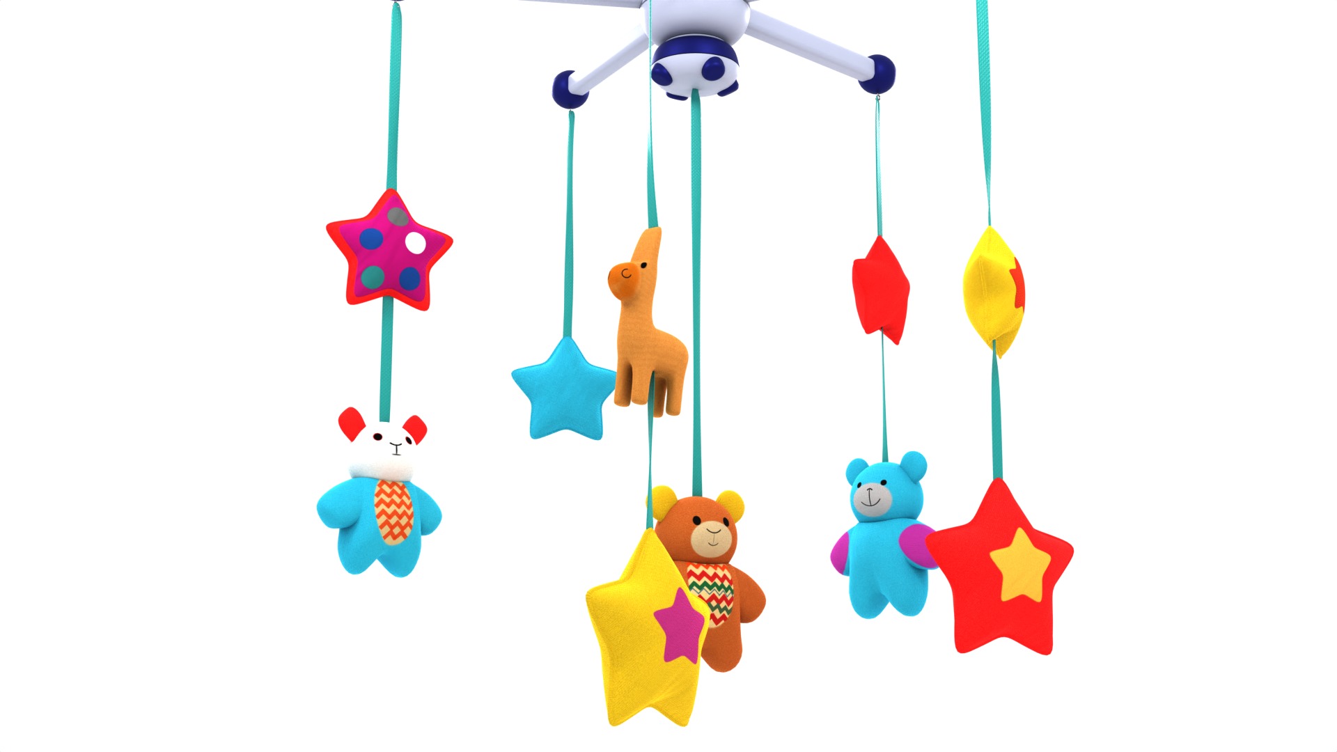 Baby and educational toys Baby Mobile 3D model_3
