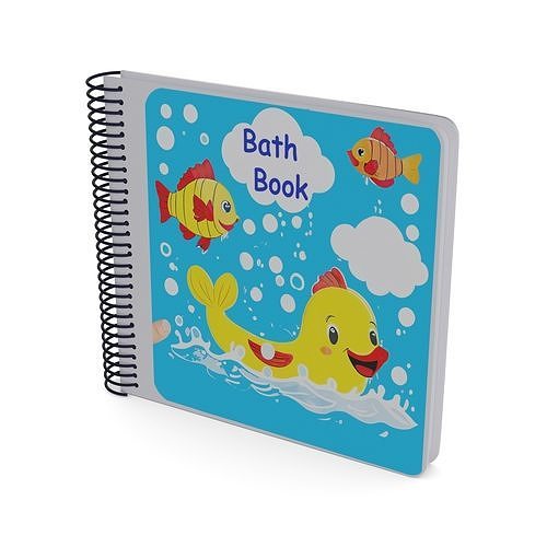 Baby and educational toys Bath Book 3D model