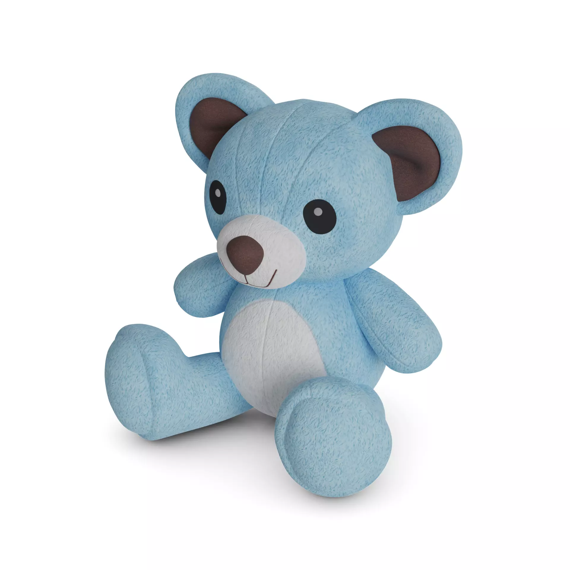 Baby and educational toys Soft Plush Toy 3D model_0