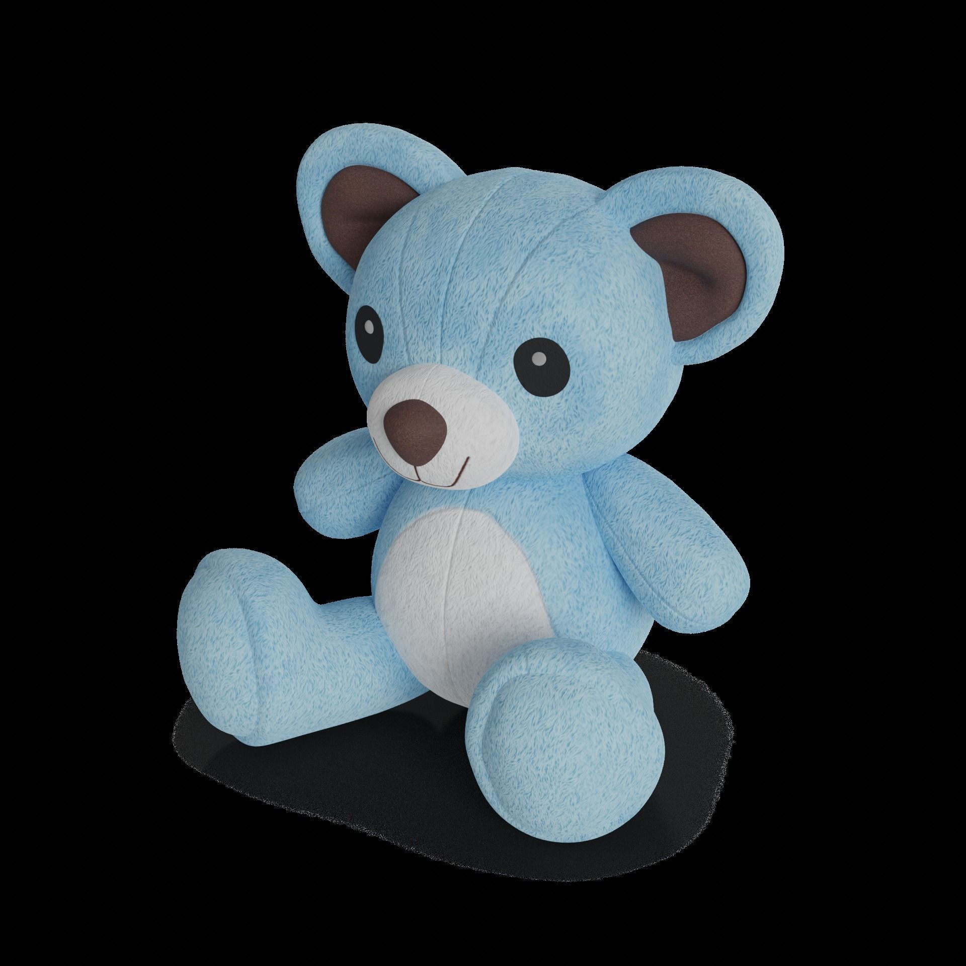 Baby and educational toys Soft Plush Toy 3D model_1