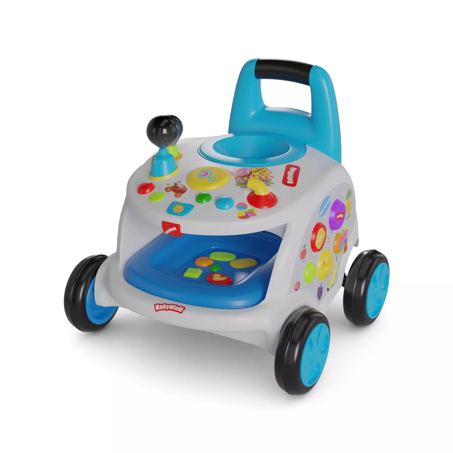 Baby and educational toys Baby Walker 3D model_0