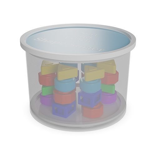 Baby and educational toys Shape Sorter 3D model