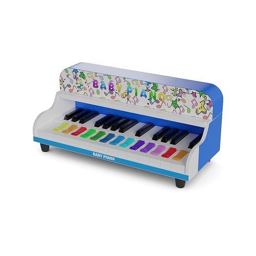 Baby and educational toys Baby Piano 3D model