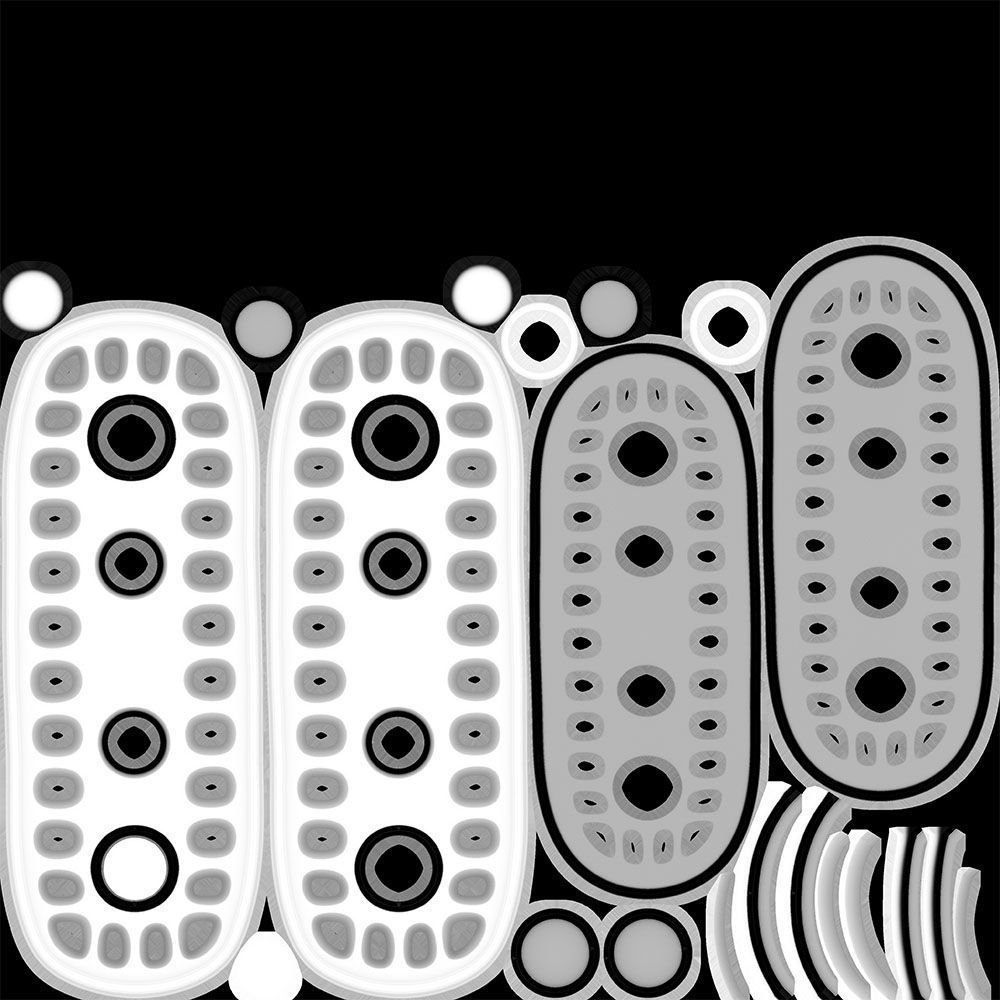 Baby and educational toys - Rattle Ball 3D model_15