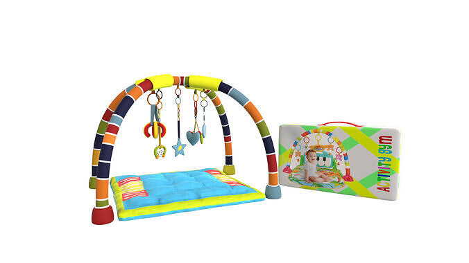 Baby and educational toys Baby Activity Gym 3D model