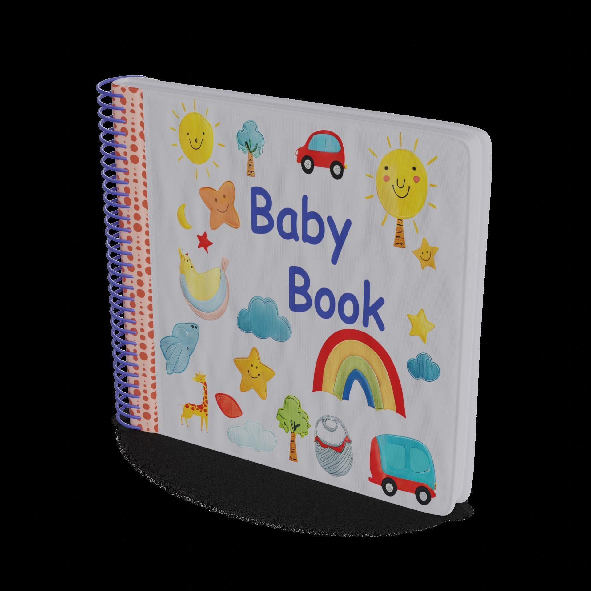Baby and educational toys Baby Book 3D model_1