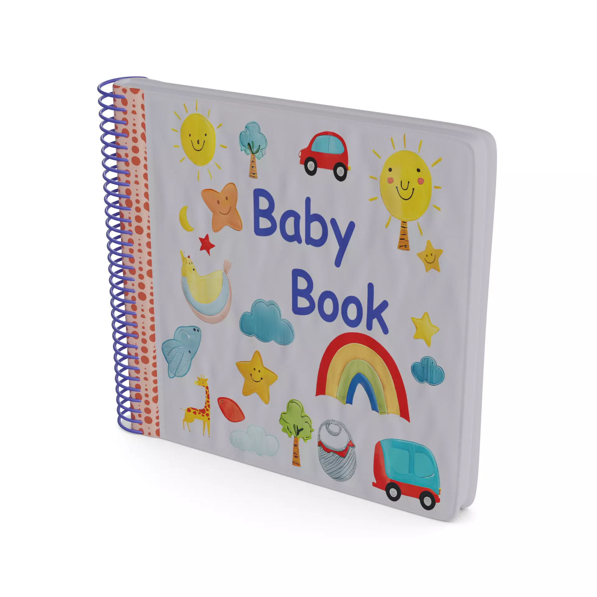 Baby and educational toys Baby Book 3D model_0