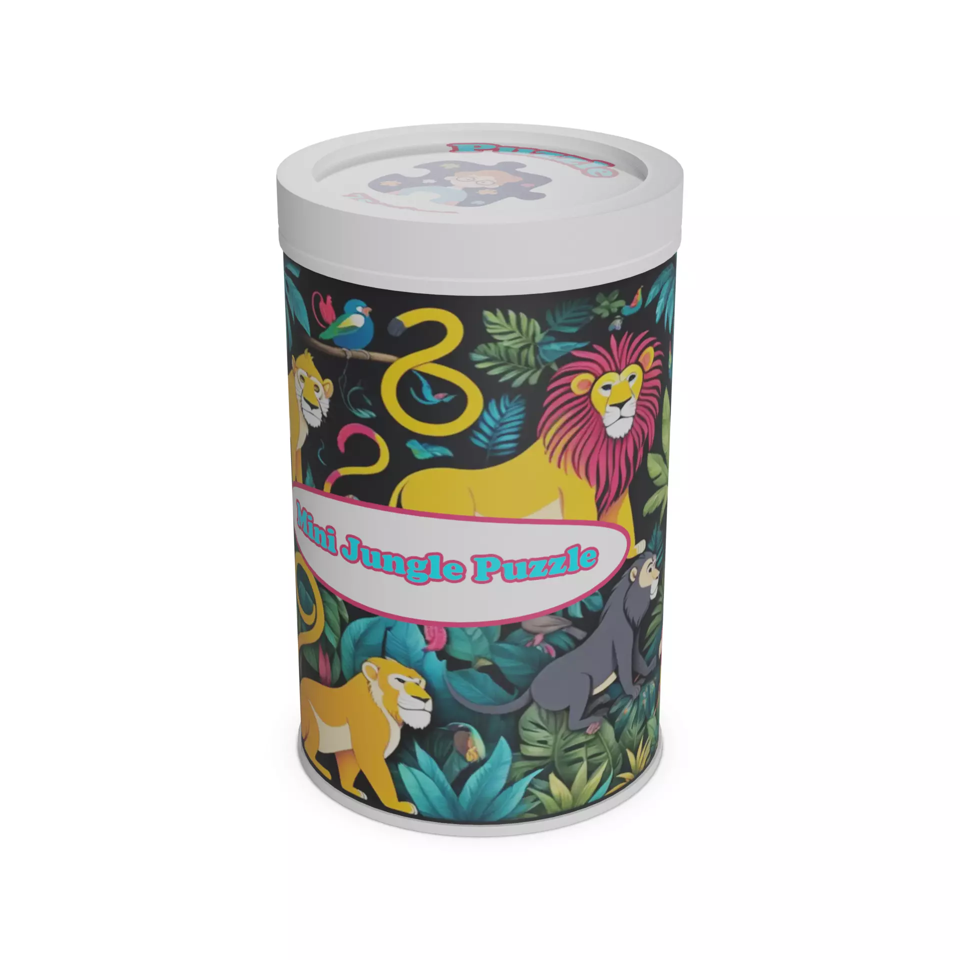 Puzzles Puzzle Low-poly 3D model_0