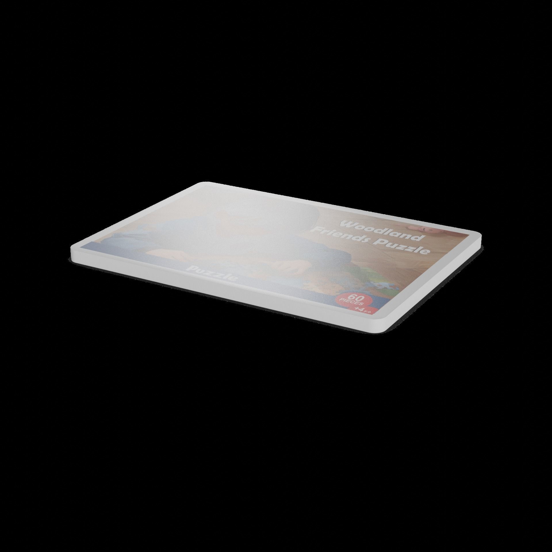 Puzzles Puzzle Low-poly 3D model_1