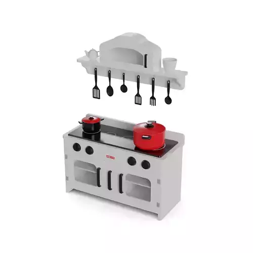 Cars and action games Play Kitchen Set