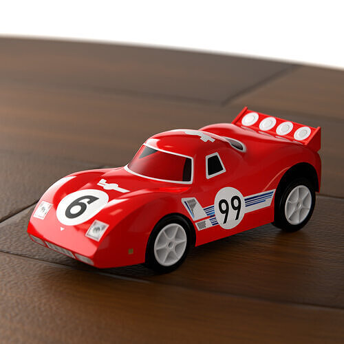 Cars and action games Toy Car 3D model 3
