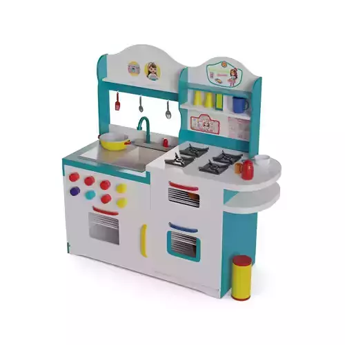 Cars and action games Play Kitchen Set