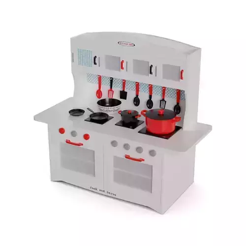 Cars and action games Play Kitchen Set 3D model