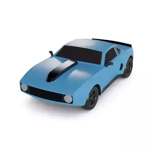 Cars and action games Toy Car 3D model
