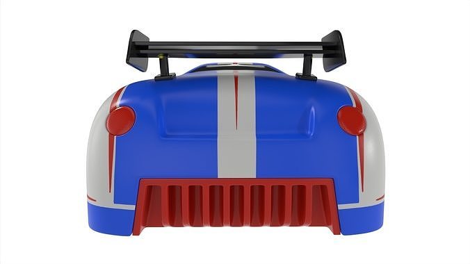 Cars and action games Remote Control Car Low-poly 3D model 3