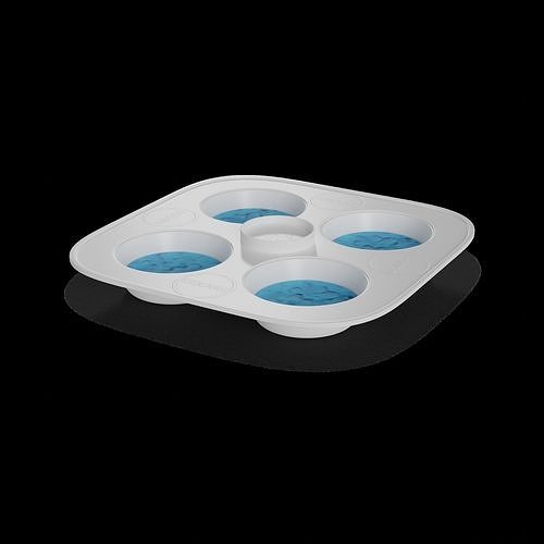 Cars and action games Play Dough Set 3D model 2