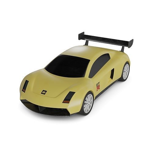 Cars and action games Remote Control Car Low-poly 3D model