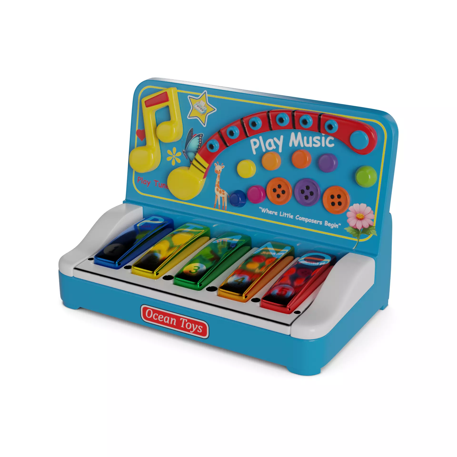 Creative and interactive toys Musical Melodies 3D model_0