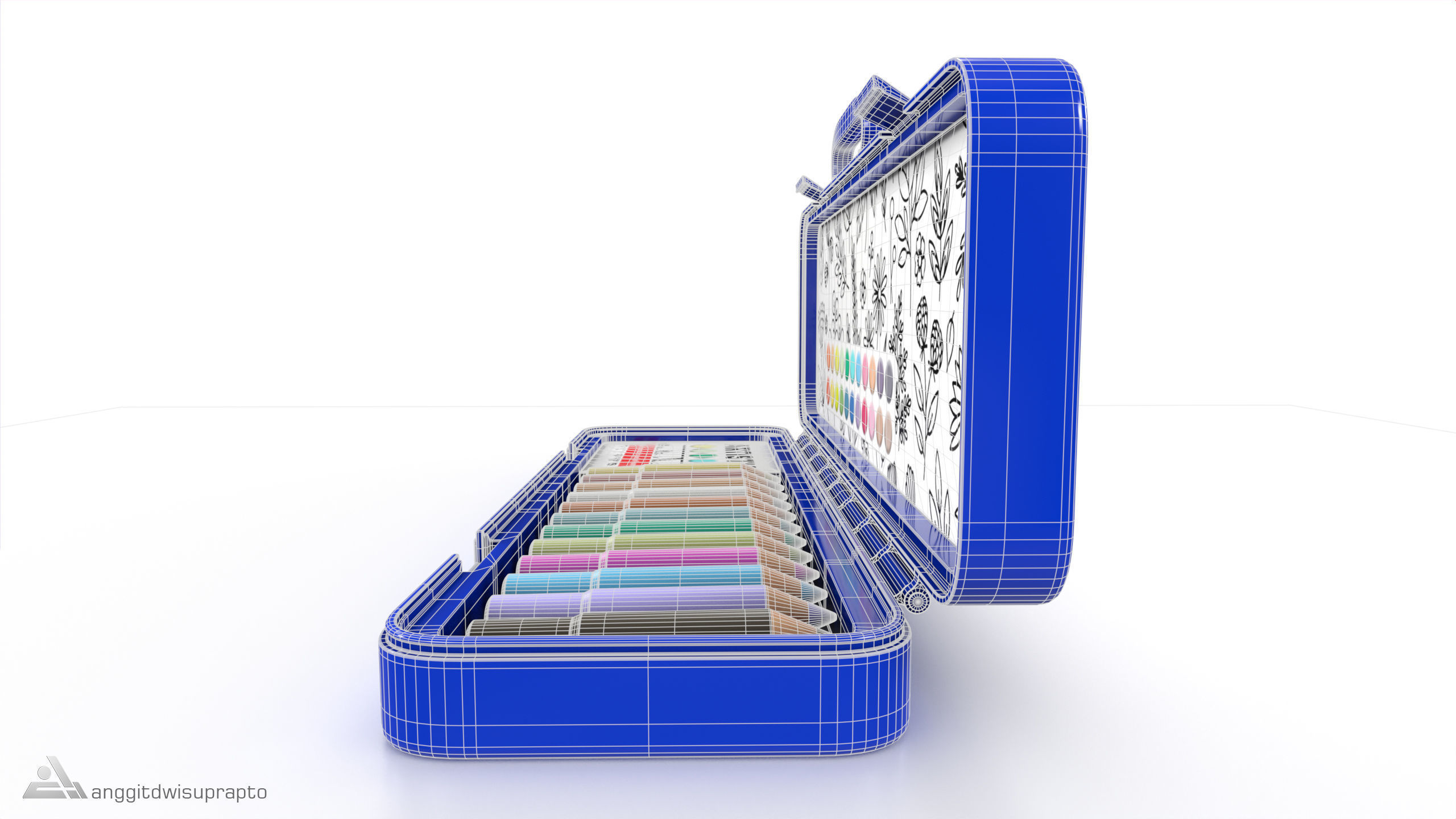 Creative and interactive toys Creative Drawing Set 3D model_6