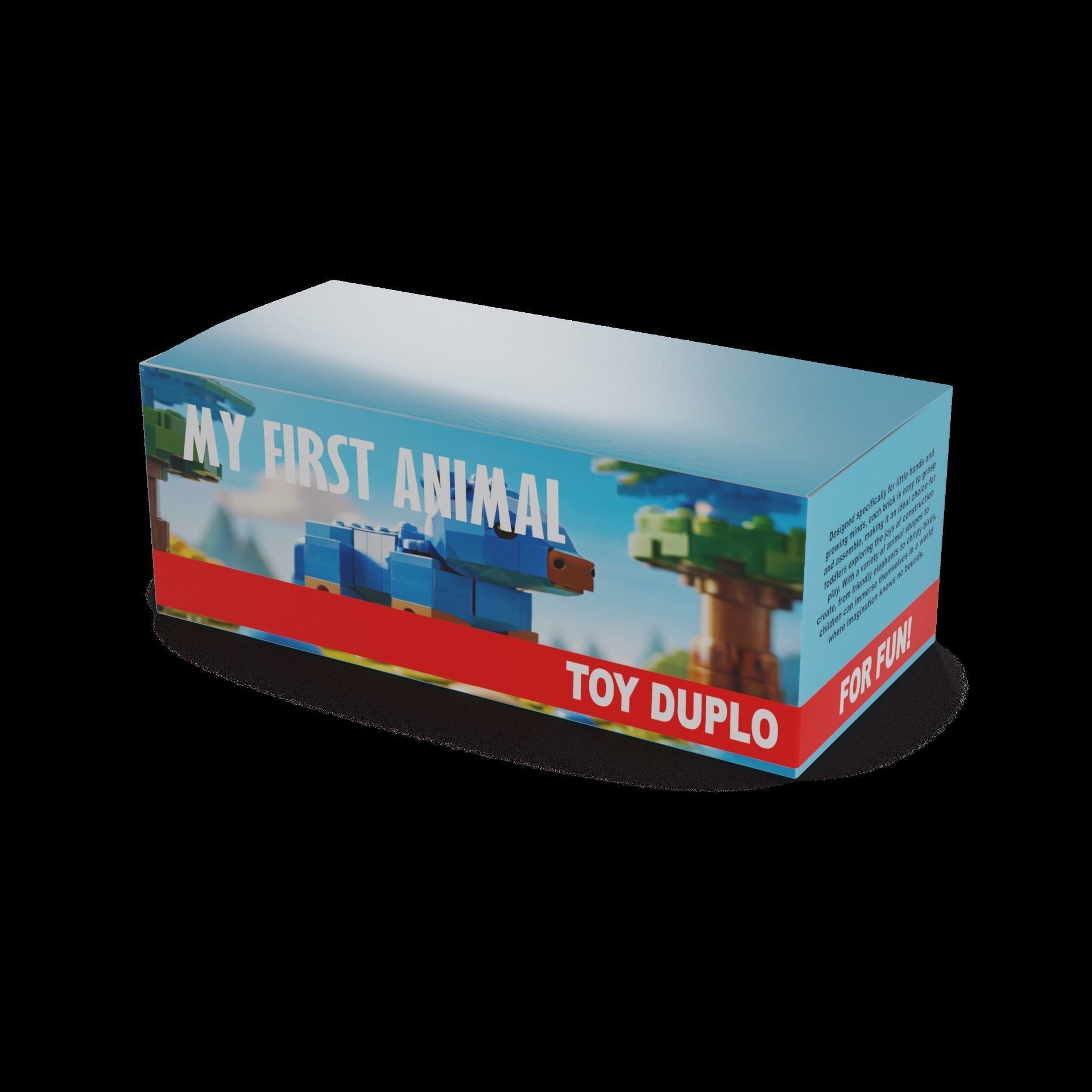 Creative and interactive toys LEGO DUPLO My First Animal Bric... 3D model_1