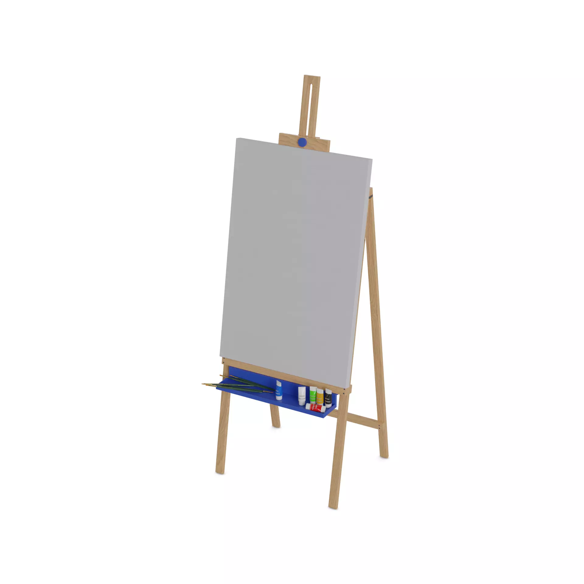 Creative and interactive toys Artistic Easel Set 3D model