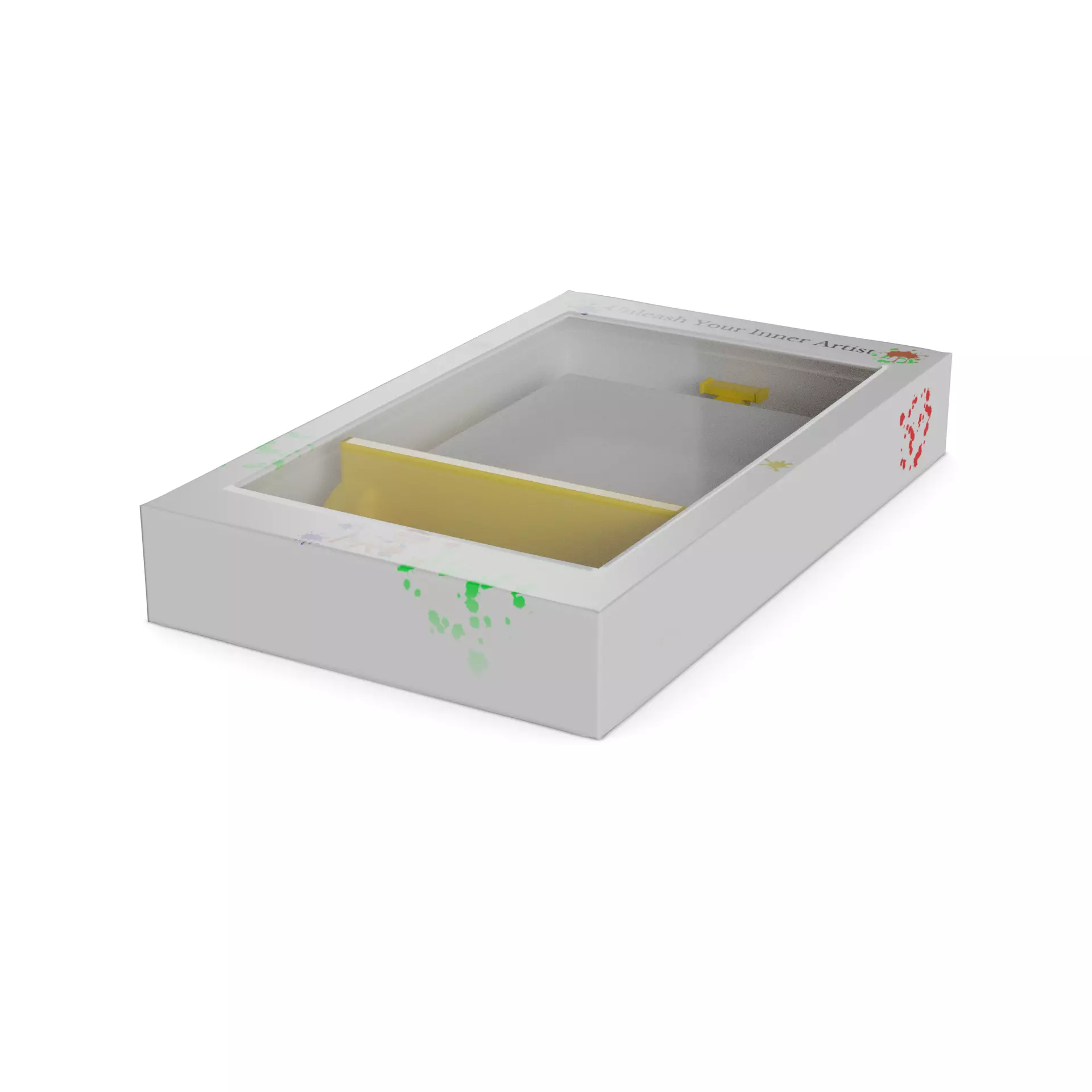 Creative and interactive toys Artistic Easel Set 3D model_0