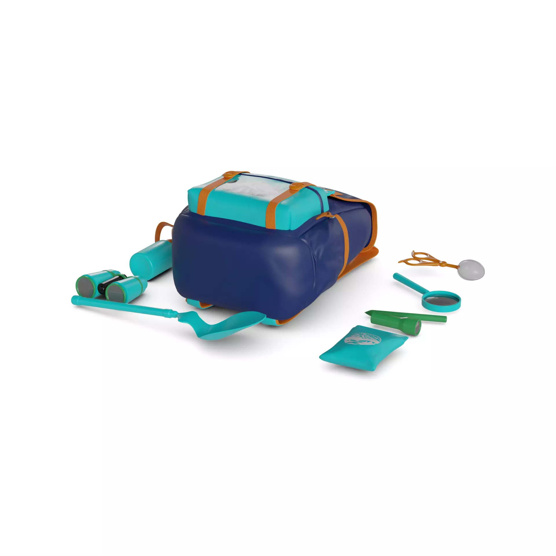 Creative and interactive toys Outdoor Adventure Set 3D model_0