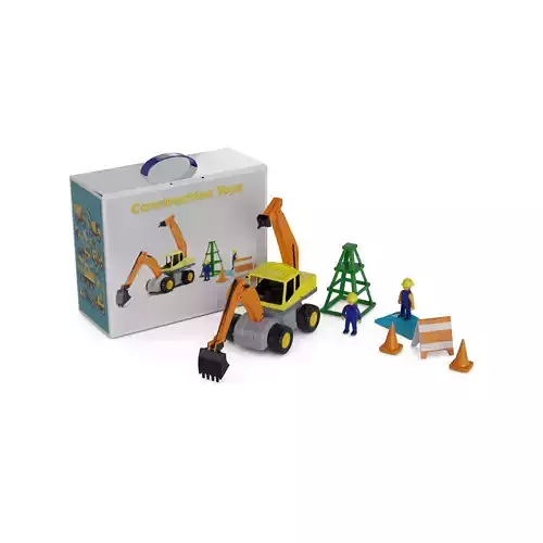 Creative and interactive toys Construction Zone Playset
