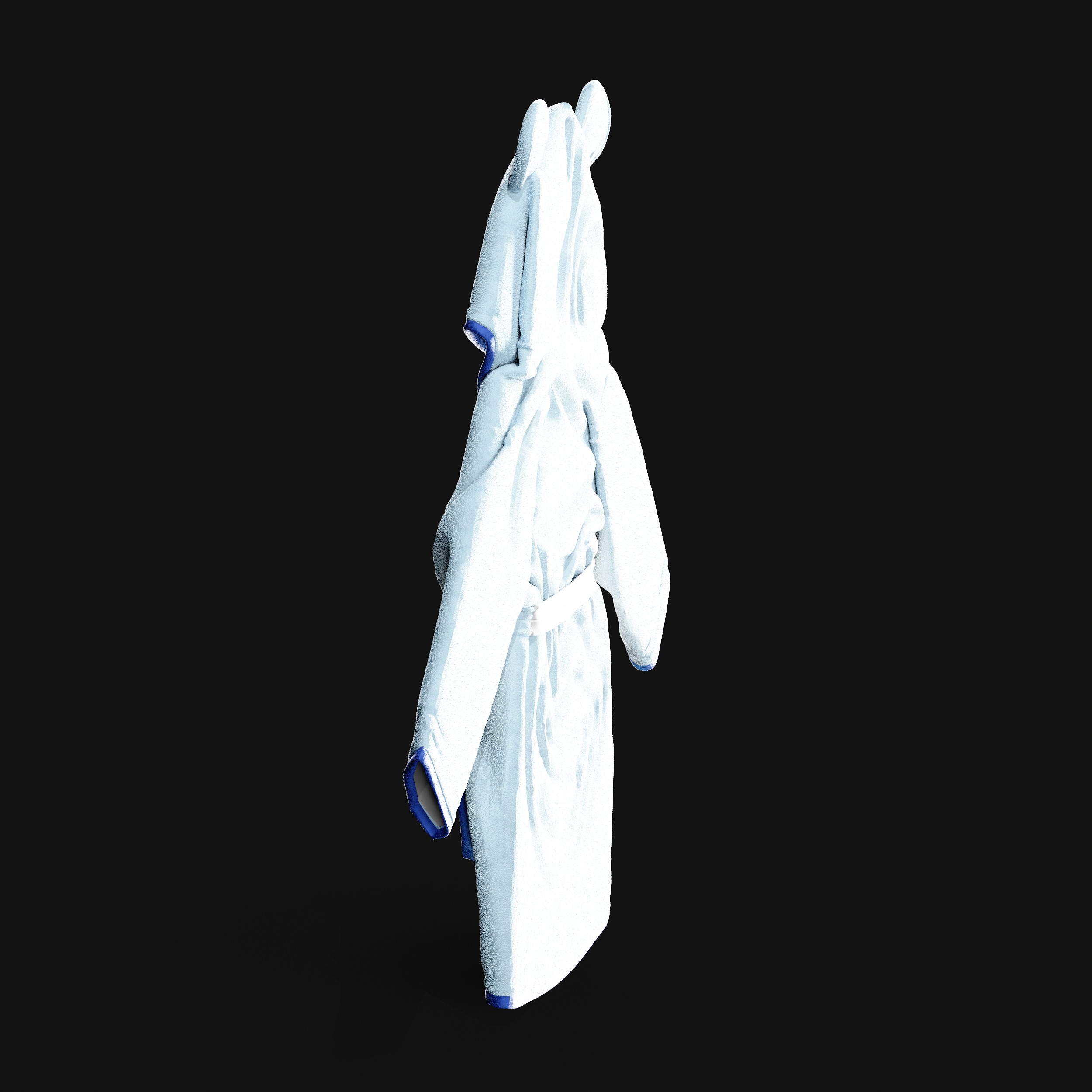 Bathtime products Baby Bathrobe 3D model_8