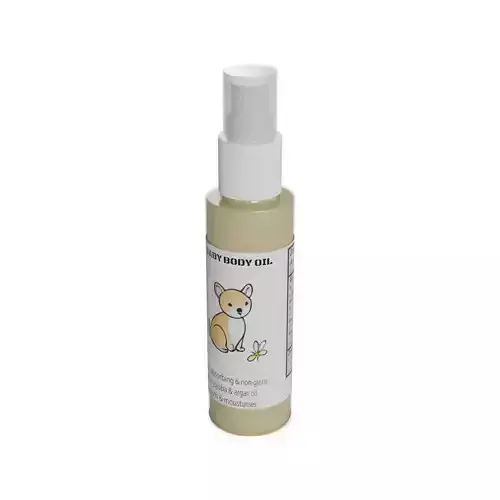 Creams lotions and oils Baby Cologne 3D model